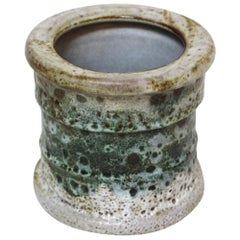 Midcentury Italian Lava Glaze Vase by Raymor