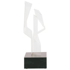 1970s Acrylic Abstract Sculpture by Lore Behrendt