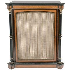 1880s Victorian Cabinet with Ebonized Columns