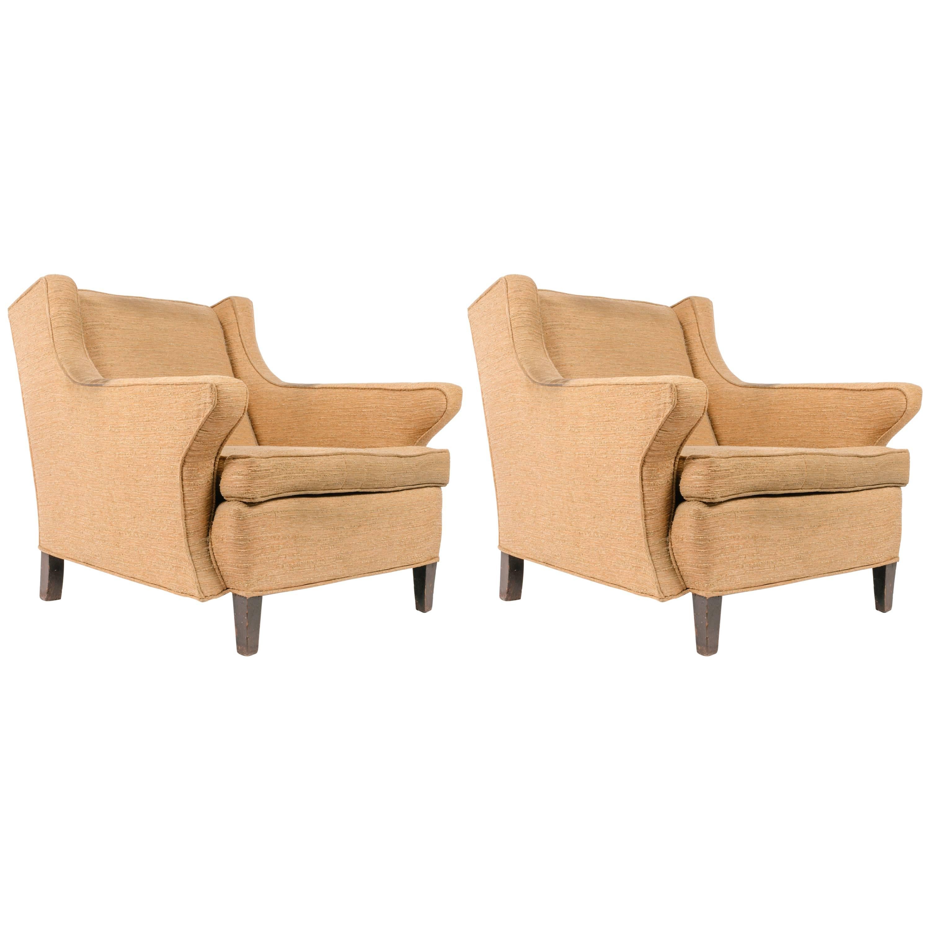 Pair of Midcentury Lounge Chairs