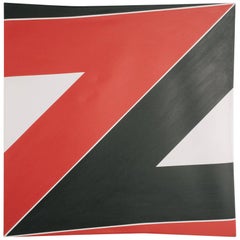 1970s Large Geometric Painting 1970s Large Geometric Painting