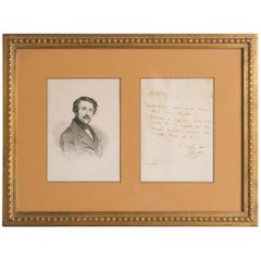 Antique Gaetano Donizetti Autographed Letter