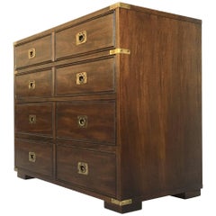 Retro Four-Drawer Campaign Bachelors Chest