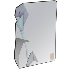 Retro Asymmetric Wall Mirror with several different layers created by David Marshall 