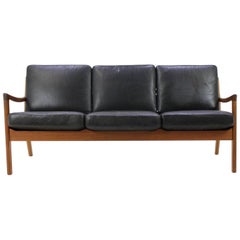 Ole Wanscher Teak "Senator" Sofa by Cado Denmark, Model 166