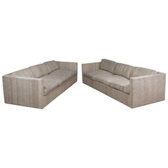 Pair of Classic Modern Sofas by Knoll