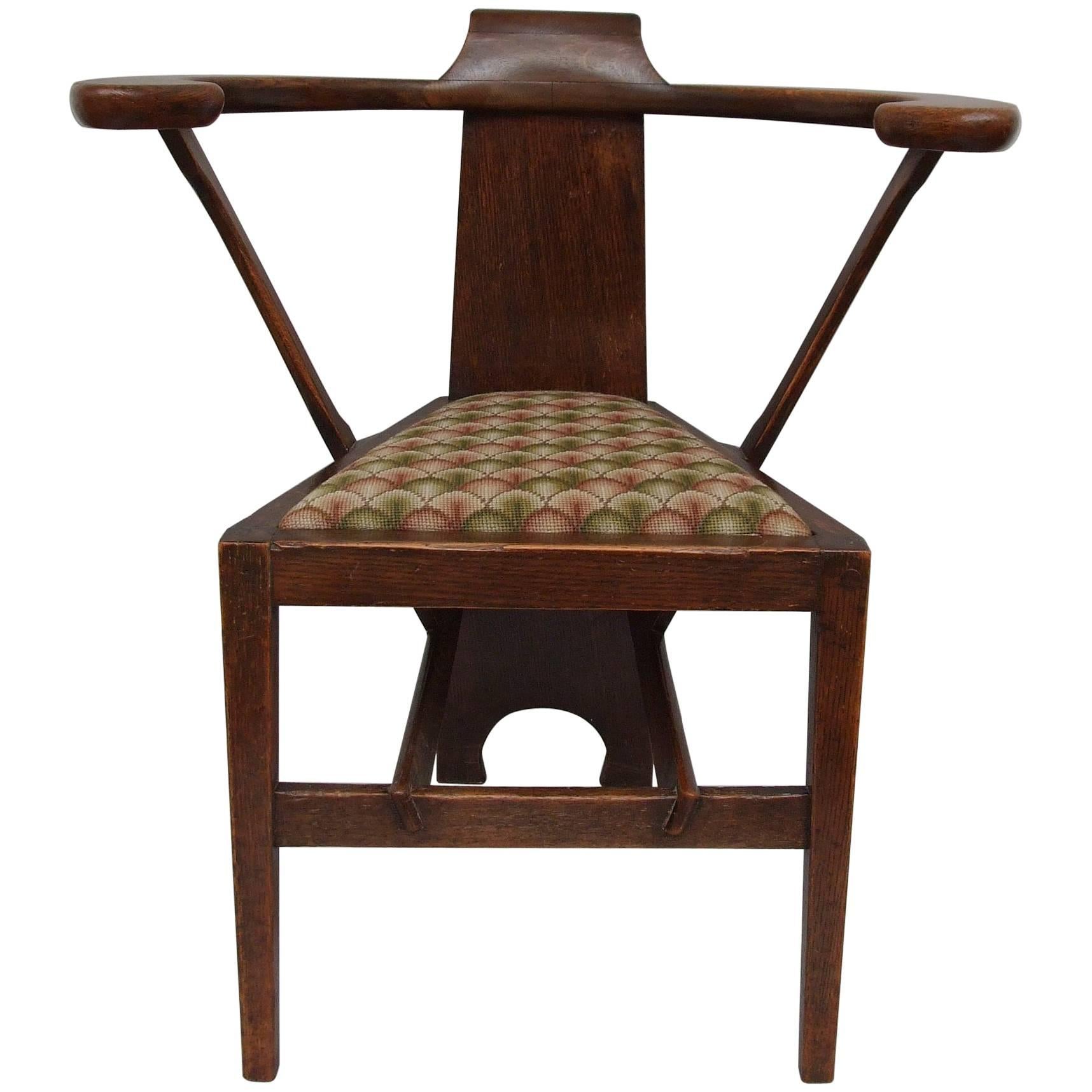 George Walton Glasgow Style Armchair For Sale