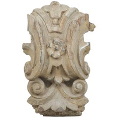 Antique Italian Carved Decorative Architectural Element or Fragment
