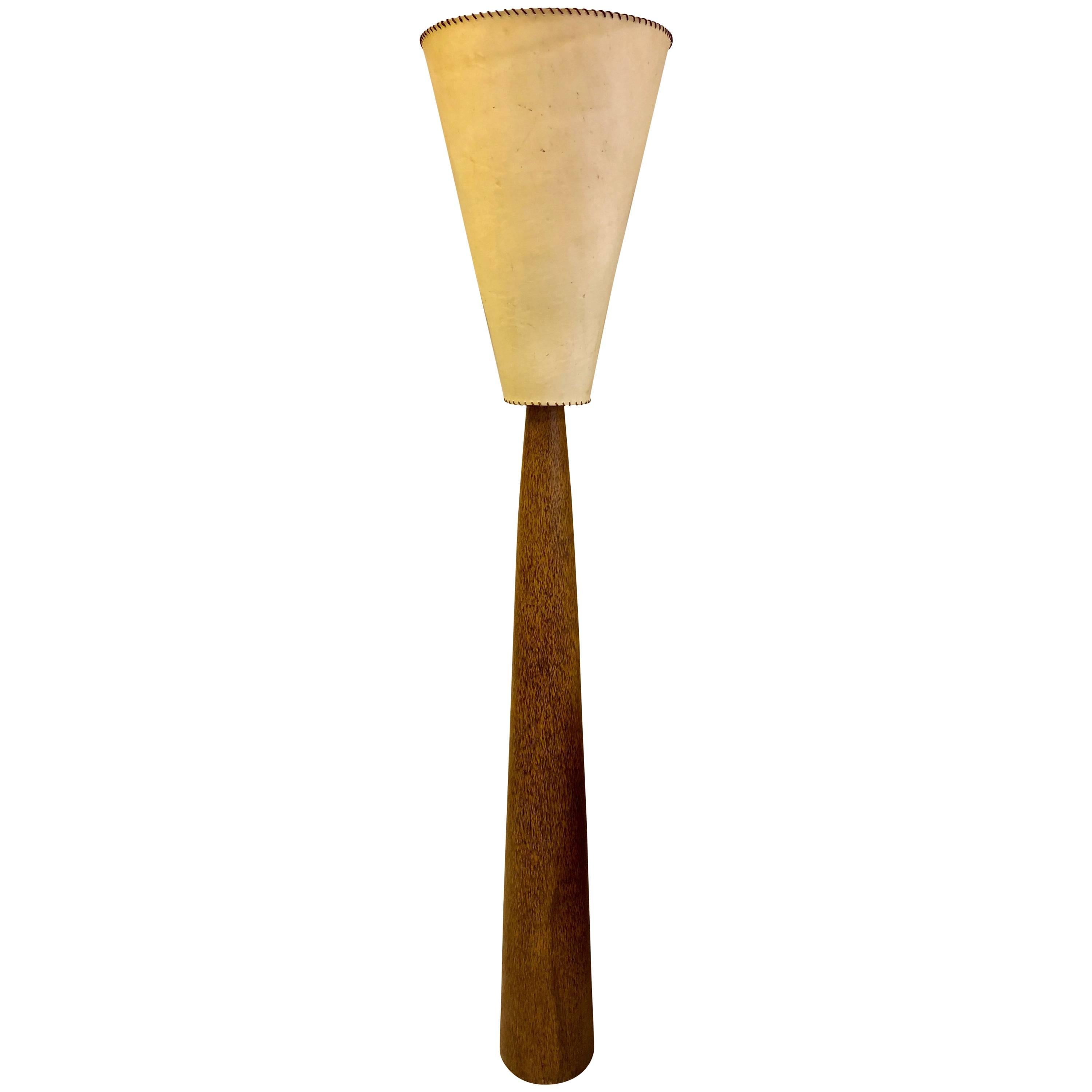 Palmwood Floor Lamp