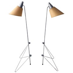 Pair of Floor Lamps by Josef Hurka