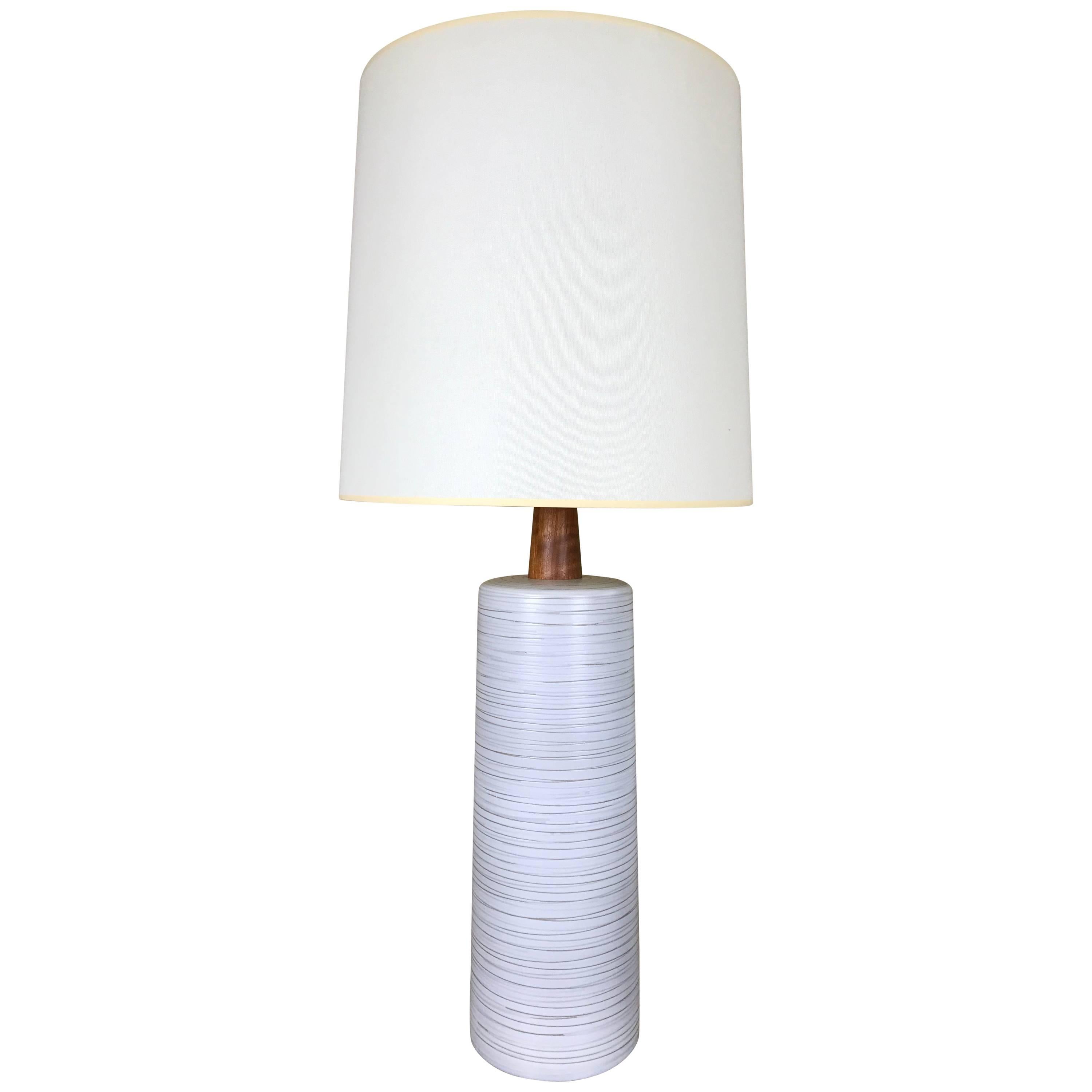 Massive Modernist Ceramic Table Lamp by Jane & Gordon Martz for Marshall Studios