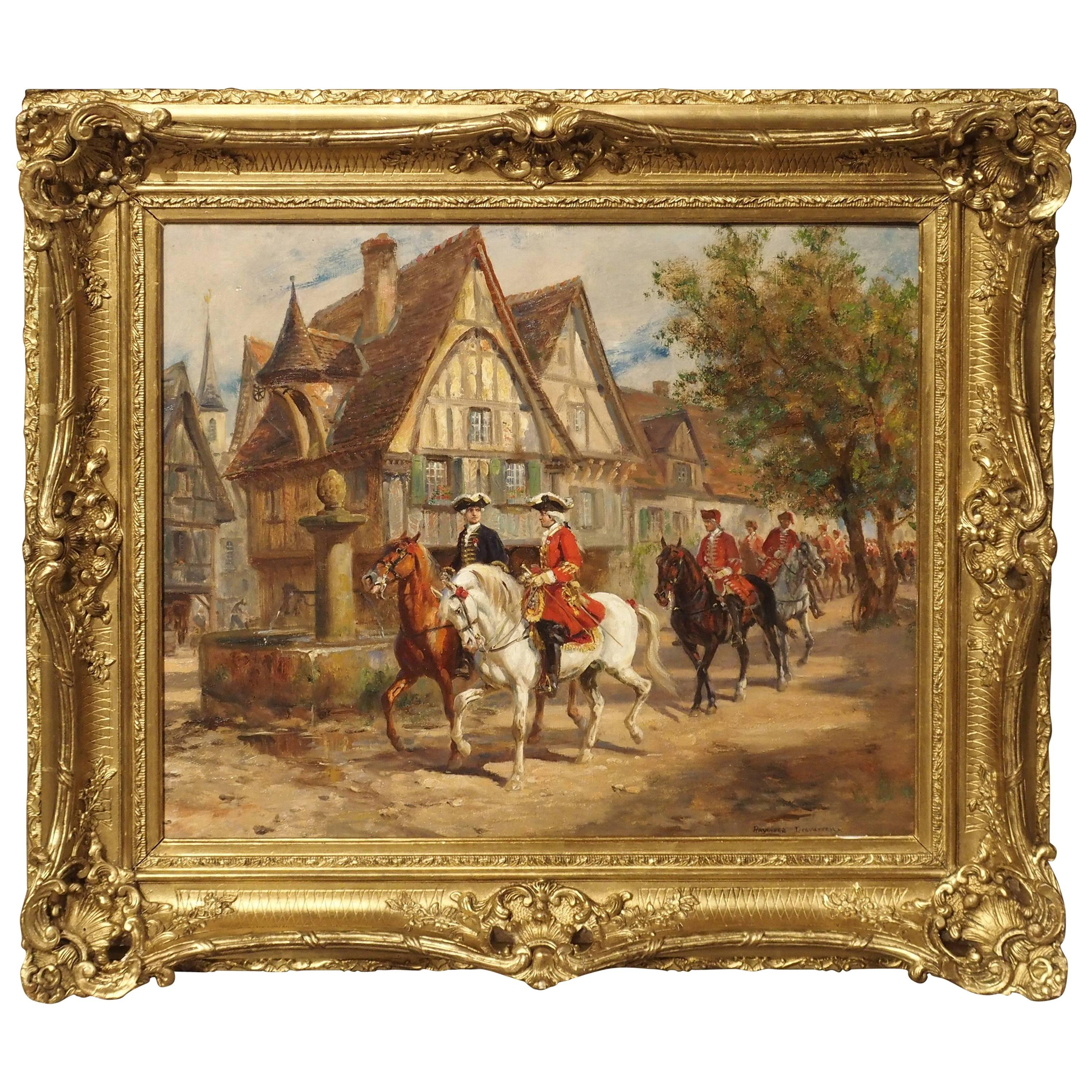 French Oil Painting by Raymond Desvarreux, 1876-1963