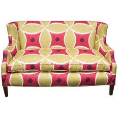 Custom Upholstered Down-Filled Loveseat