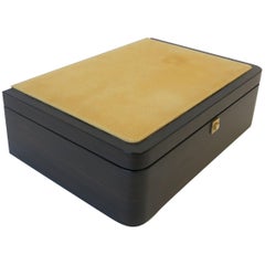 Italian Leather Jewelry Box 