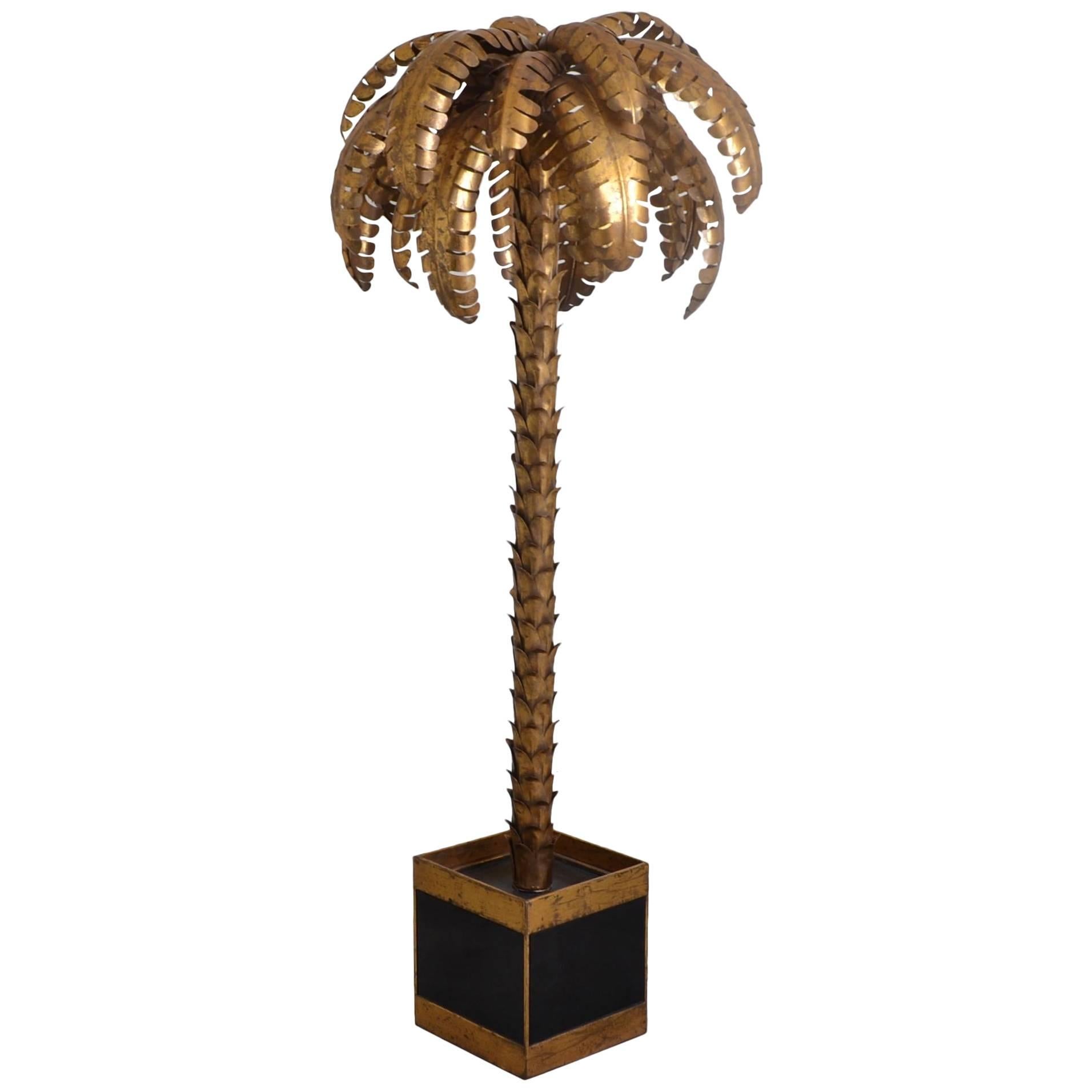 Palm Tree Floor Lamp, France, circa 1970