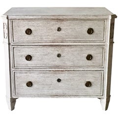 19th Century Swedish Gustavian Chest of Drawers