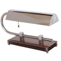 Machine Age Art Deco Adjustable Desk Lamp in Manner of Gilbert Rohde