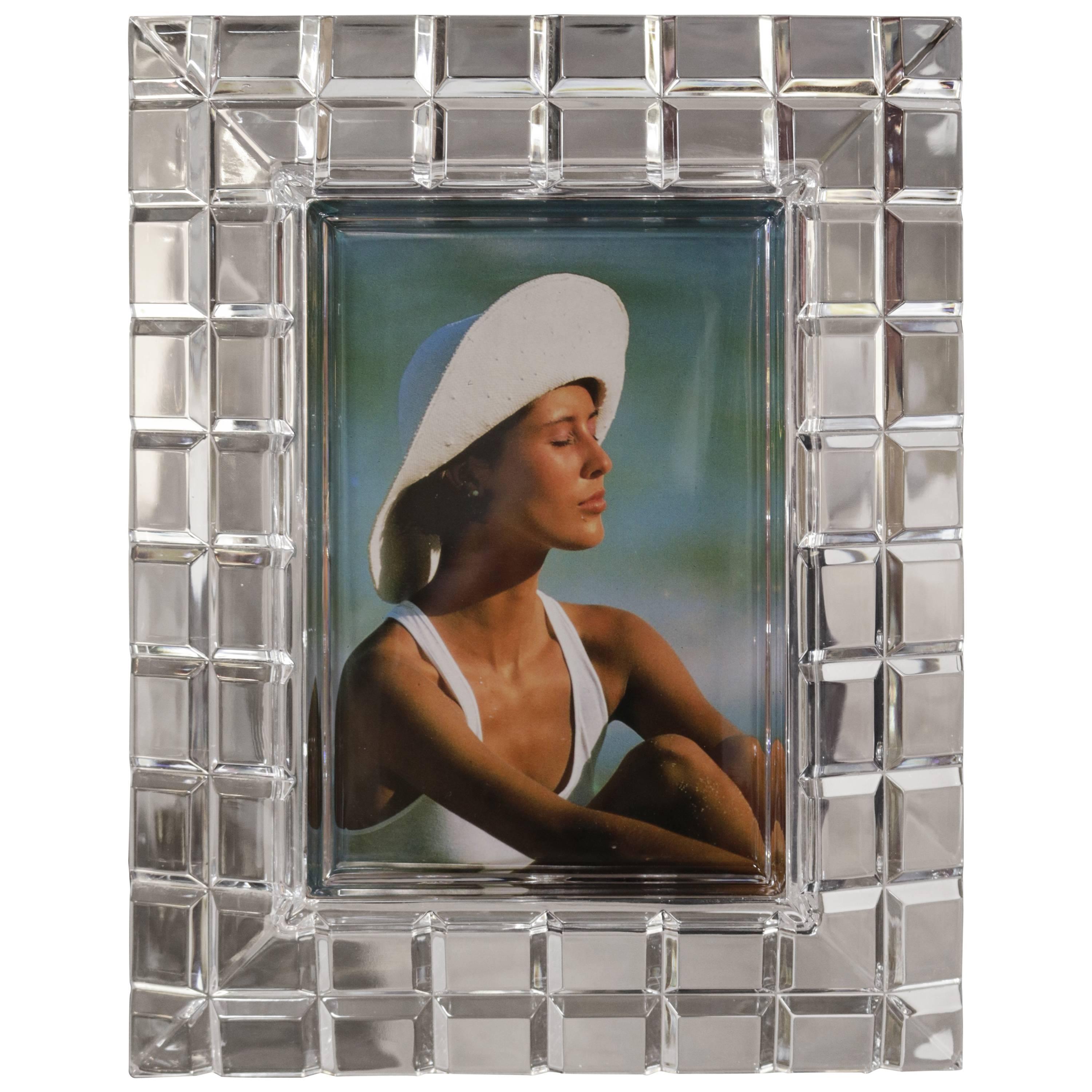  Lucite Midcentury Picture Frame