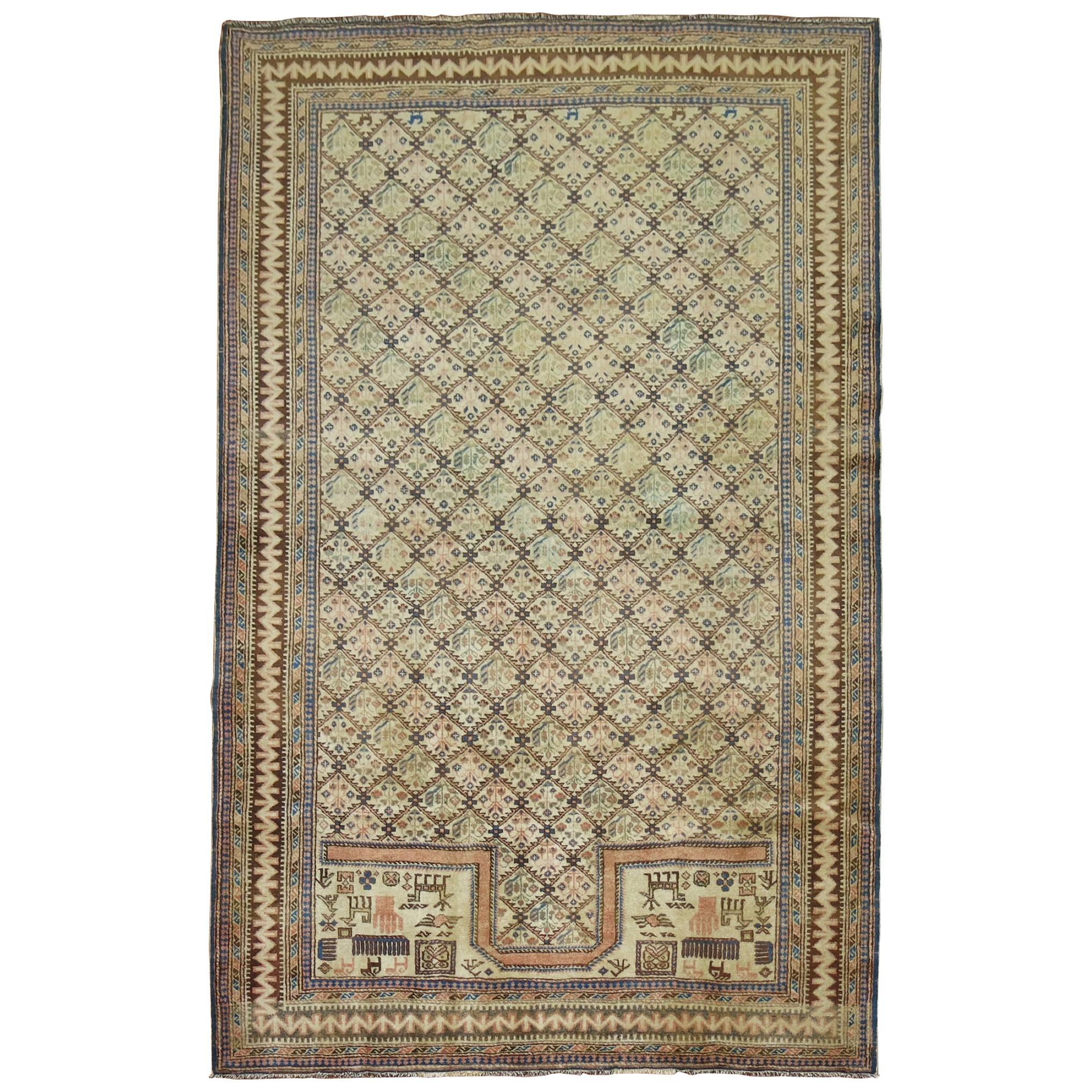 Kaukasischer Vintage-Teppich im Angebot