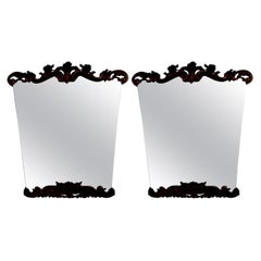 Hollywood Regency Pier Mirrors and Console Mirrors