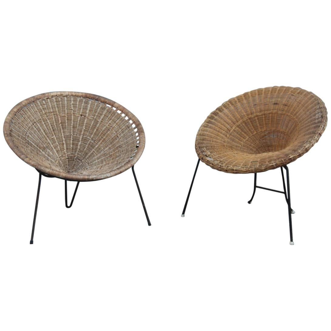 Bamboo Chair Italian Design 1950s Bonacina Design