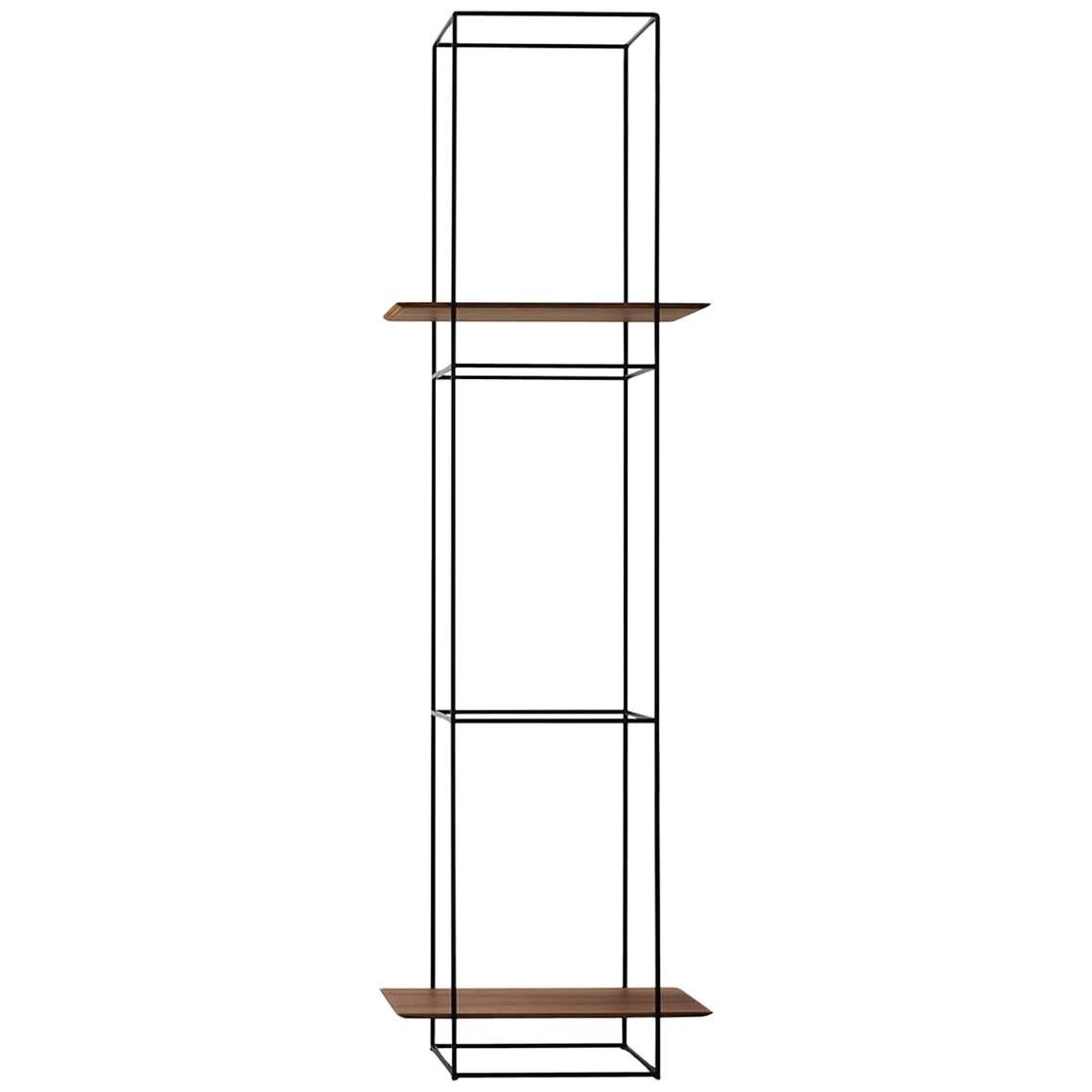 "TT3" Single Steel Structure and Two Trays Bookcase by Ron Gilad for Adele-C