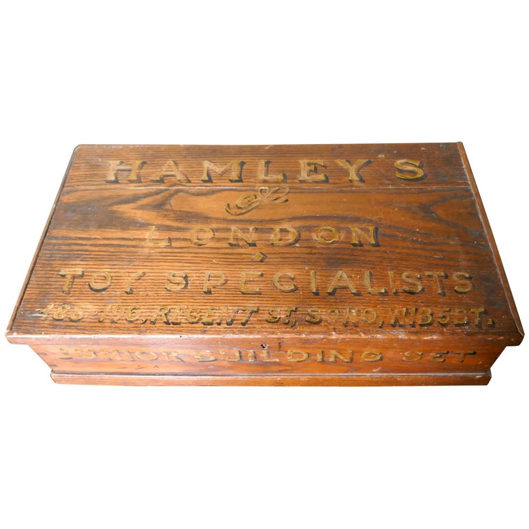 Hamleyâs Toy Shop Real Stone Block Junior Building Set, Boxed, Victorian at 1stDibs