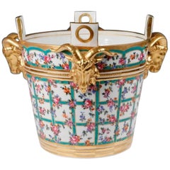 20th Century French Continental Porcelain Jardiniere
