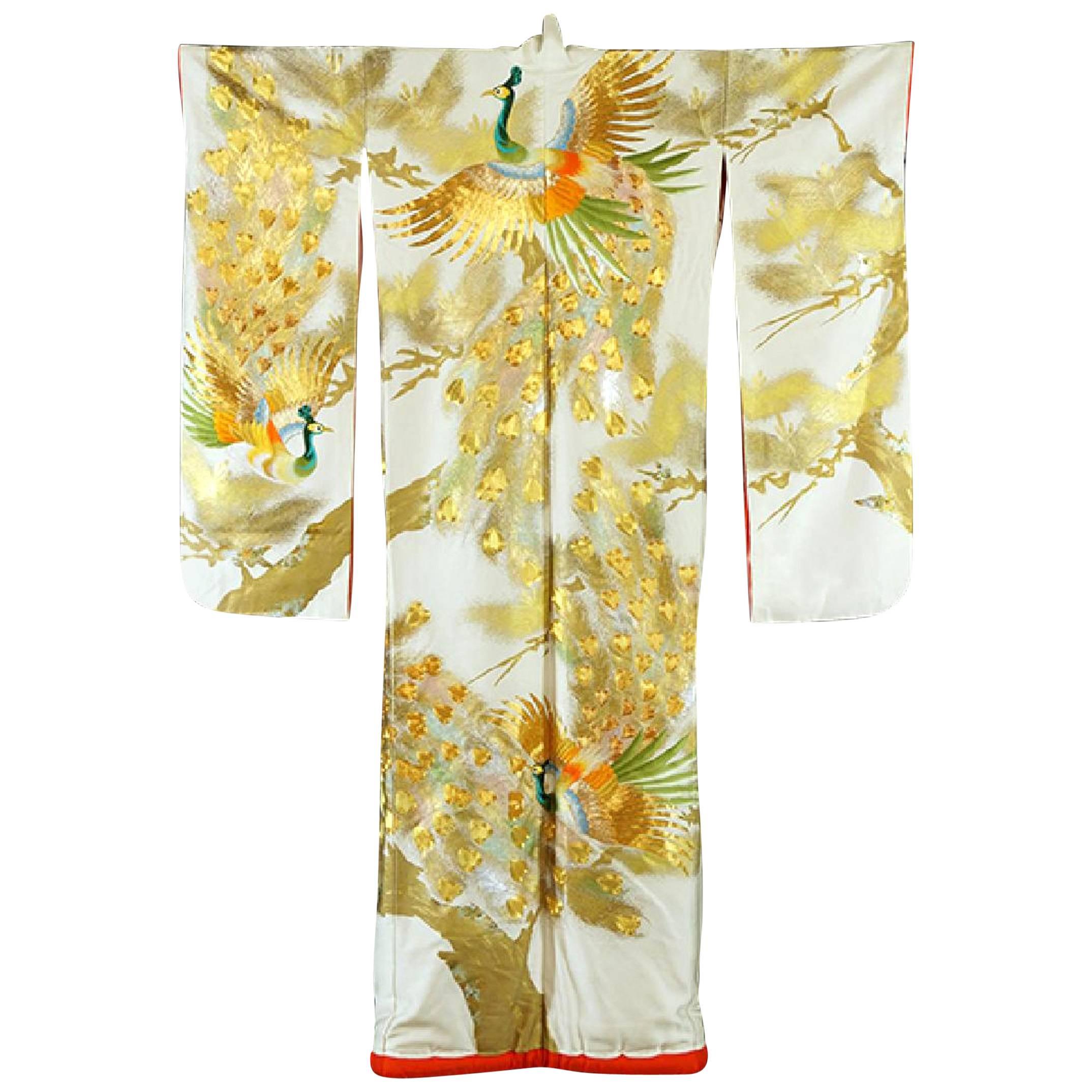Beautiful Vintage Japanese Ceremonial Kimono