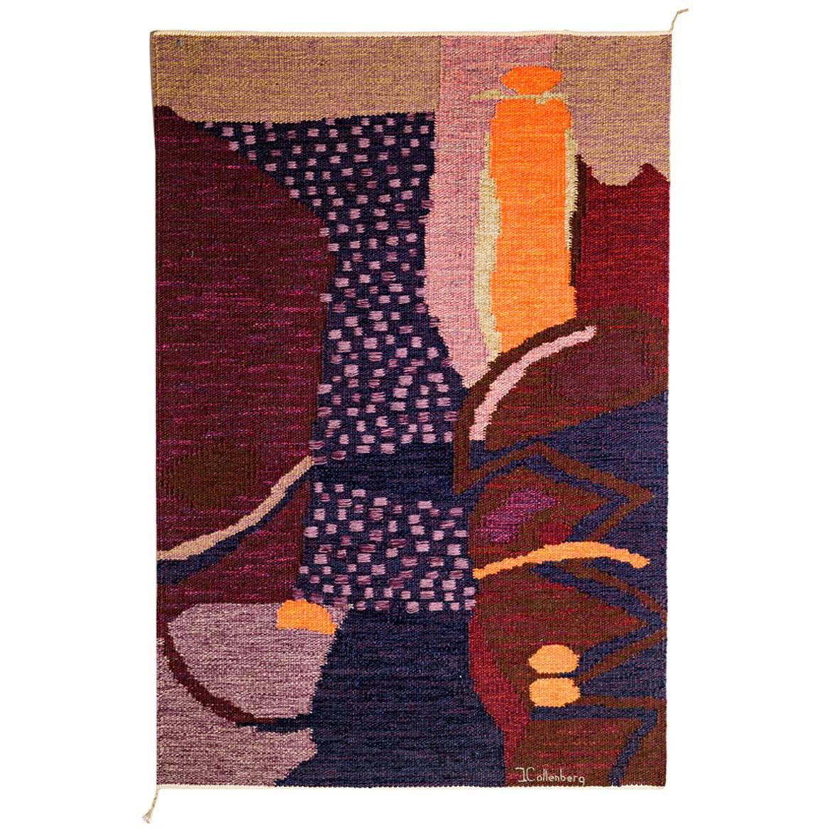 Abstract Tapestry by Ingemar Callenberg, circa 1950
