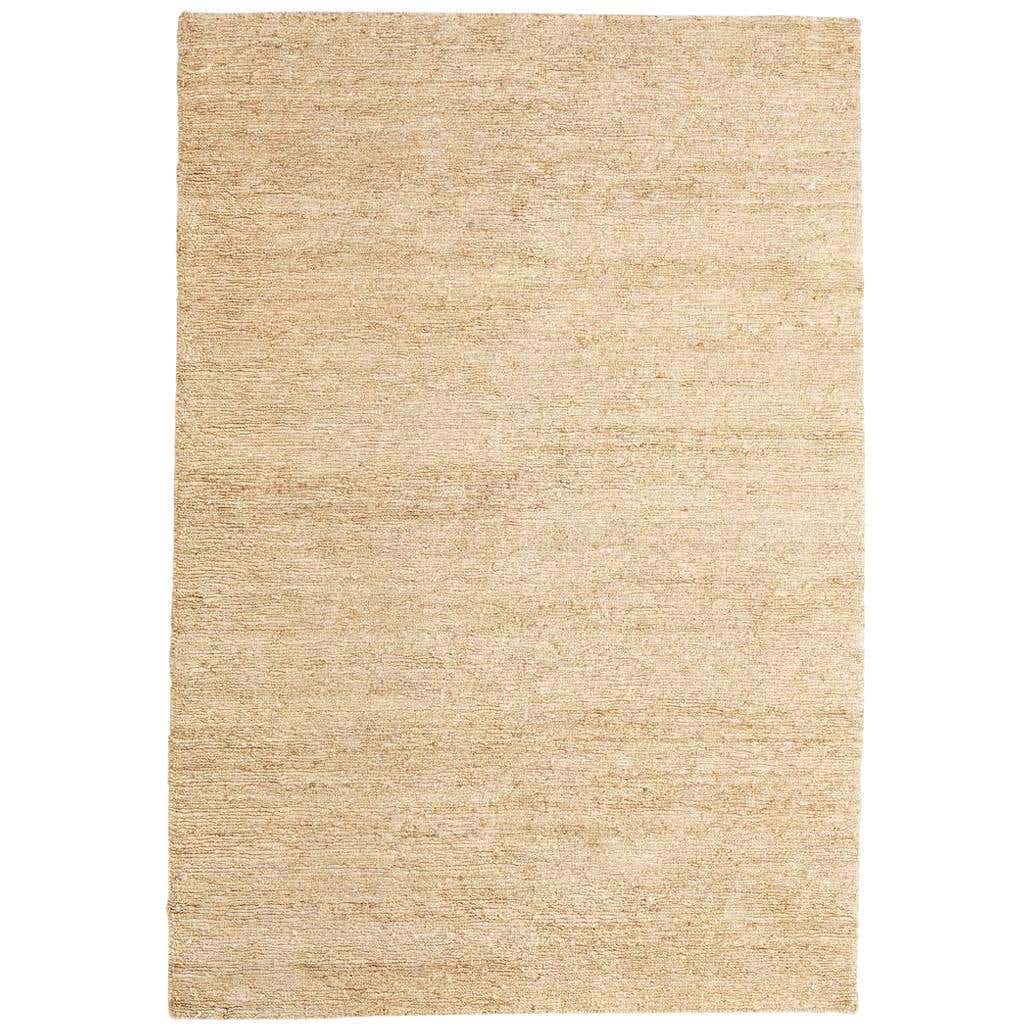 Cream Earth Rug in Hand-Knotted Jute by Nani Marquina and Ariadna ...