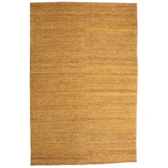Ochre Earth Rug in Hand-Knotted Jute by Nani Marquina & Ariadna Miquel, Medium
