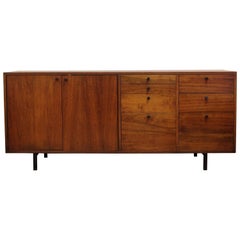 Mid-Century Modern Ward Bennett for Lehigh Furniture Walnut Credenza, 1965