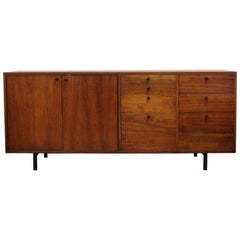 Mid-Century Modern Ward Bennett for Lehigh Furniture Walnut Credenza, 1965