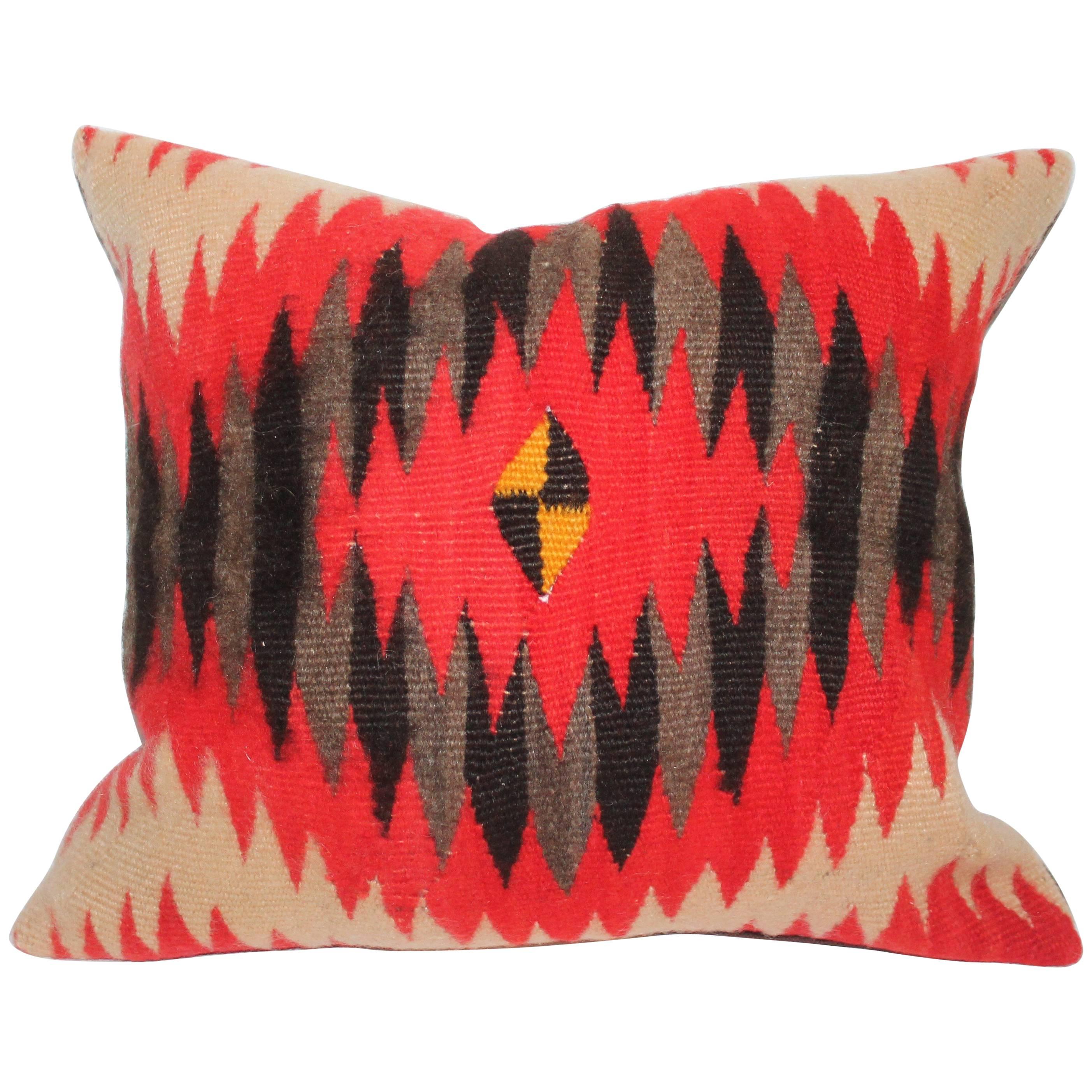 Navajo Indian Weaving Eye Dazzler Pillow