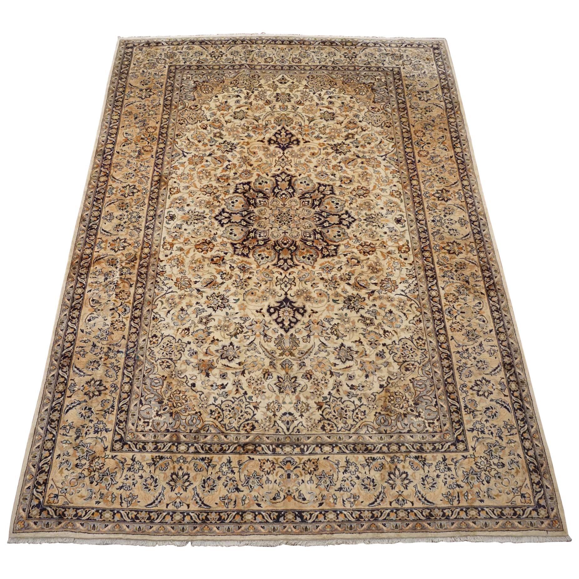 Vintage Persian Kashan Rug, circa 1960 For Sale