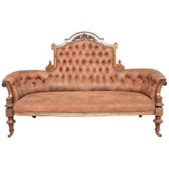 19th Century Walnut Sofa