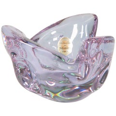 Crystal Ashtray by Sèvres, France