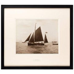 Early Silver Gelatin Photographic Print by Beken of Cowes, Gaffer Whimbrel
