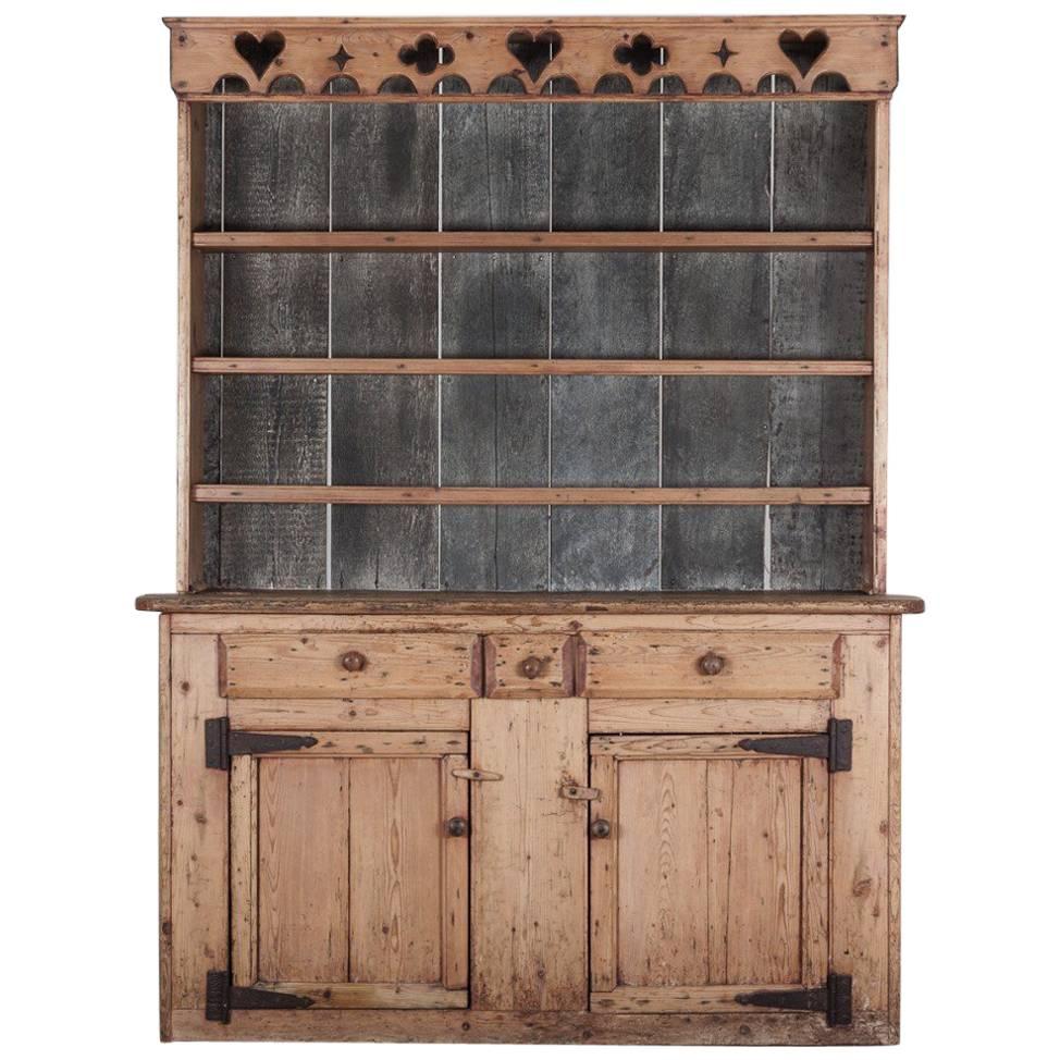 Early 19th Century Pine Irish Dresser, circa 1820