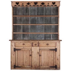 Antique Early 19th Century Pine Irish Dresser, circa 1820