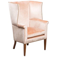 Retro 1950s Midcentury Wingback Armchair