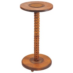 Unusual French Side Table or Pedestal