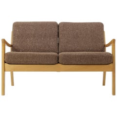 Ole Wanscher Oak "Senator" Sofa by Cado Denmark, Model 166