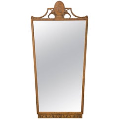 Gunnar H. Wrange Swedish Grace Period Birch Mirror