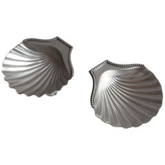 Fine Pair of George III Butter Shells by Andrew Fogelberg