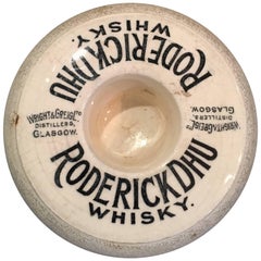 Antique Match Strike from Whiskey Distillery in Glasgow