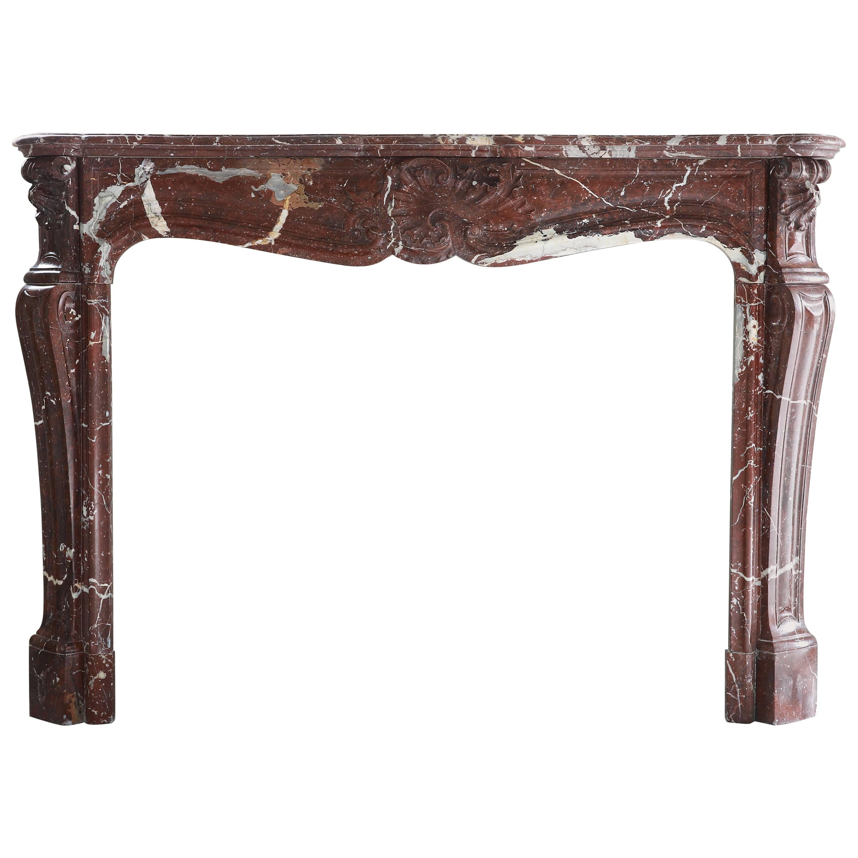Antique Marble Fireplace