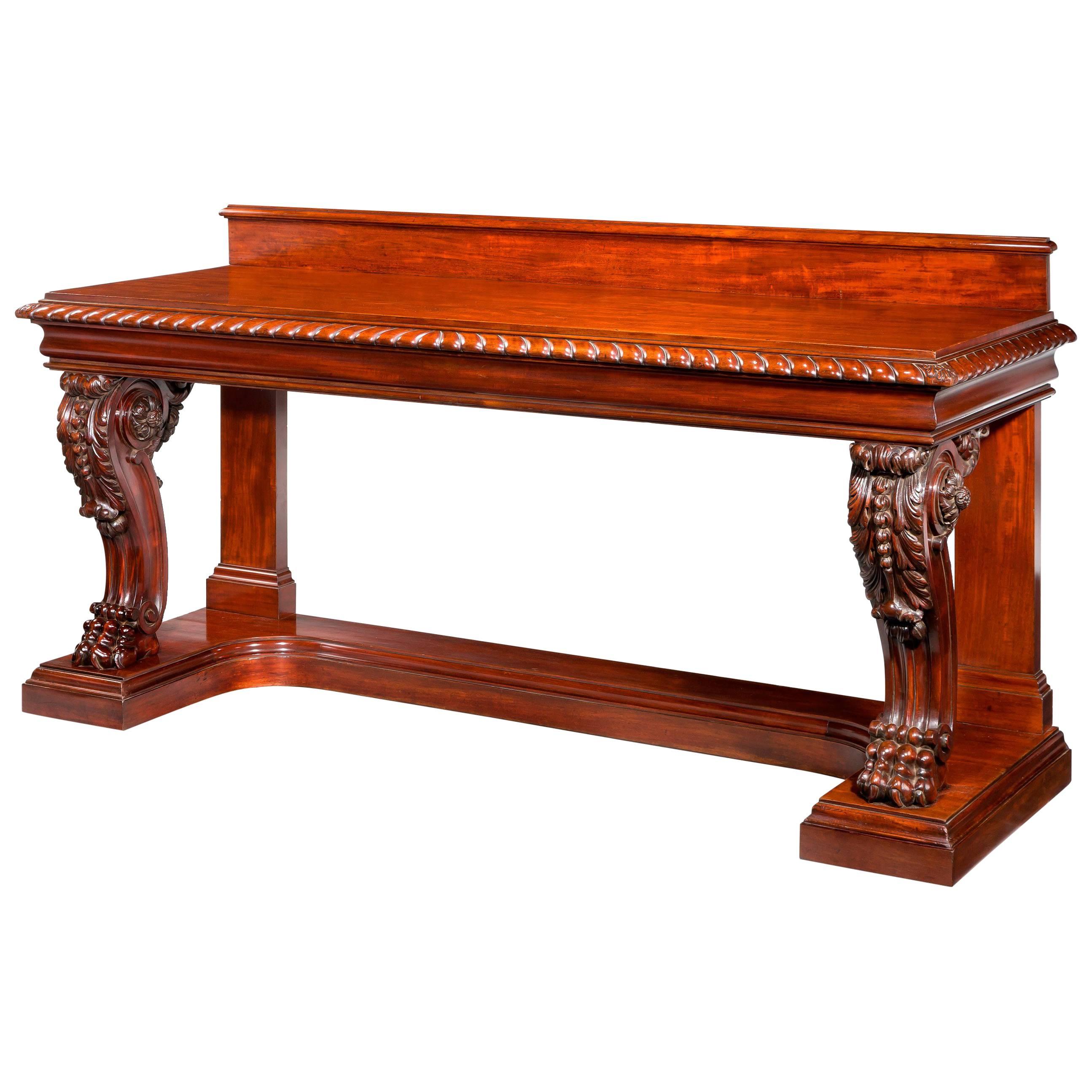 Regency Period Serving Table