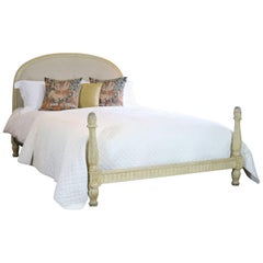 Antique Arch Upholstered French Bed WK86